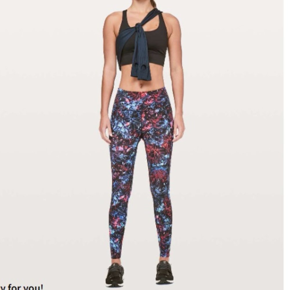 Gently Worn!  Lululemon Fast & Free Full Length Tight in Nulux 28" in Size 6